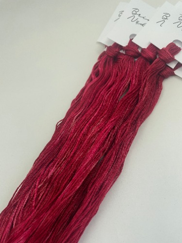 ‘Christmas Quirky Quaker’ Hand Dyed Floss - Nanny Bennett’s Lipstick | Default Title