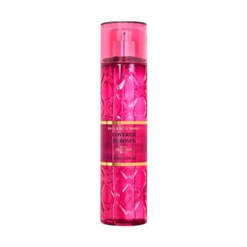 Bath & Body Works Fine Fragrance Body Spray Mist 8 oz (Covered In Roses) - Covered In Roses - 8 Fl Oz (Pack of 1)