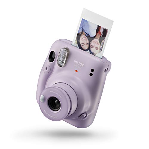 instax mini 11 instant film camera, auto exposure and Built-in selfie lens, Lilac Purple - Lilac Purple - camera only