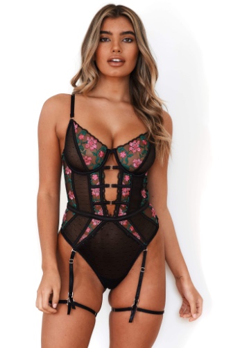Brooke Bodysuit - Black | S