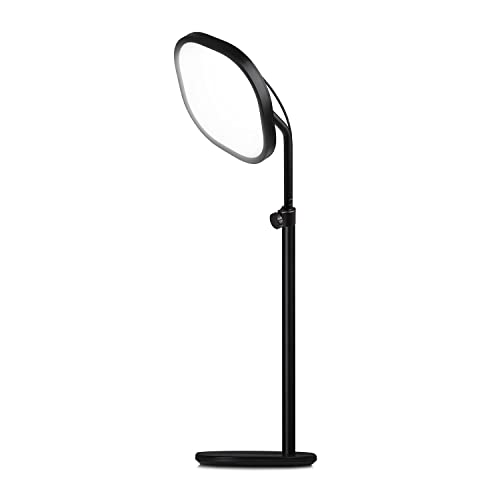 Elgato Key Light Air - Éclairage de bureau pro 1 400 lumens pour streaming, diffusion, télétravail et visioconférence, avec température et luminosité réglables sur Mac, PC, iOS et Android - Key Light Air - Un seul