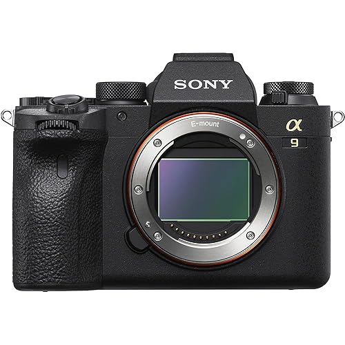 Sony a9 II Mirrorless Camera: 24.2MP Full Frame Mirrorless Interchangeable Lens Digital Camera with Continuous AF/AE, 4K Video and Built-in Connectivity - Sony Alpha ILCE9M2/B Body - Black (Renewed)