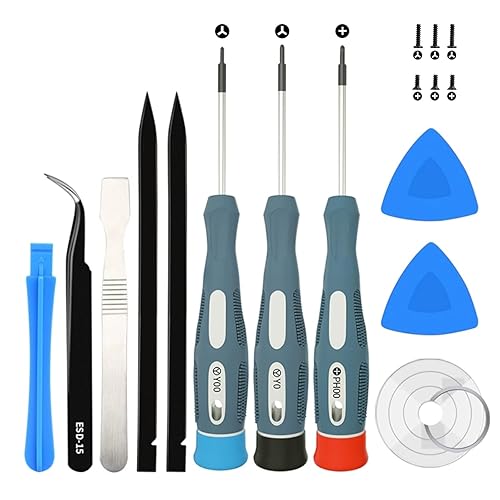 Triwing Screwdriver for Nintendo Switch Screwdriver Kit, Tri Tip Magnetic Screw Driver PH00 Y0 Y00 Nintendo Switch Repair Tool kit