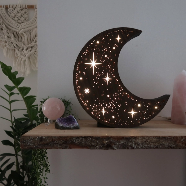 Coppermoon Moon lamp, Moon Night Light, Celestial Lamp, Moon Gift