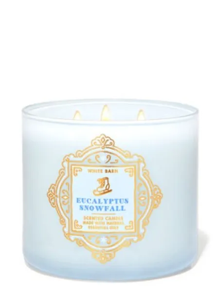 EUCALYPTUS SNOWFALL 3-Wick Candle