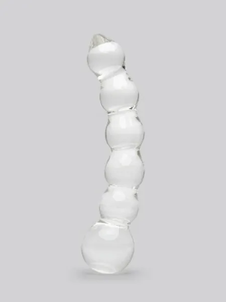 Lovehoney Beaded Sensual Glass Dildo 7 Inch