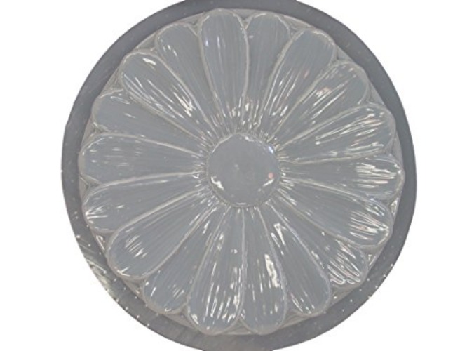 Flower Plastic Craft Mold use with Concrete or Cement to Make Stepping Stones 1142