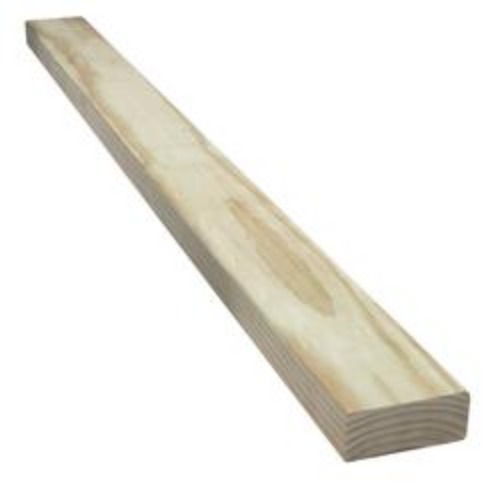 1 of the 2 x 4 x 8' Pressure Treated Lumber Boards