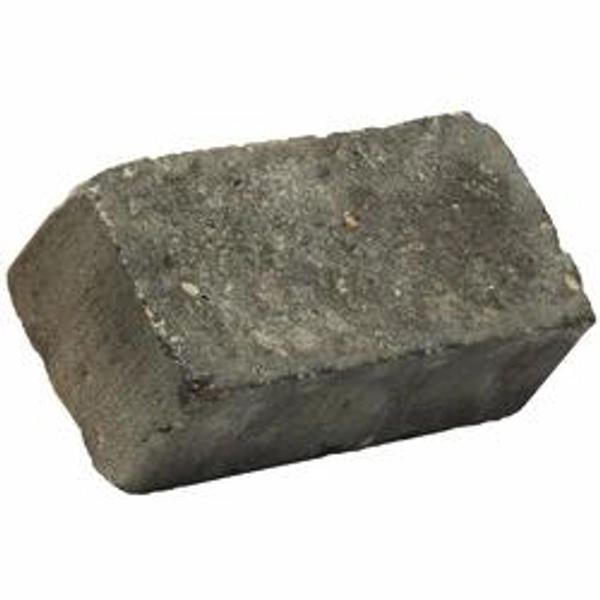 9 of the 3 x 6 Quarry Gray Tumbled Belgian Reversible Paver