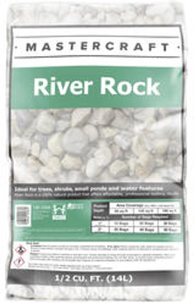 River Rock - 1/2 Cu. Ft.