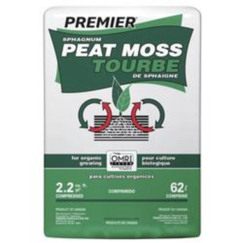 Compressed Sphagnum Peat Moss - 2.2 cu. ft.