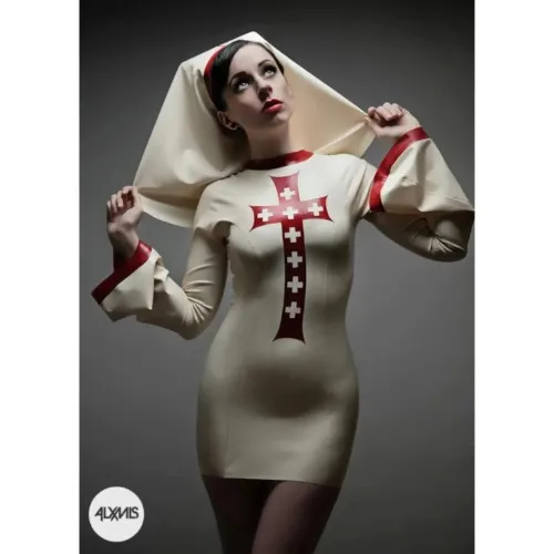 Latex Nun Uniform