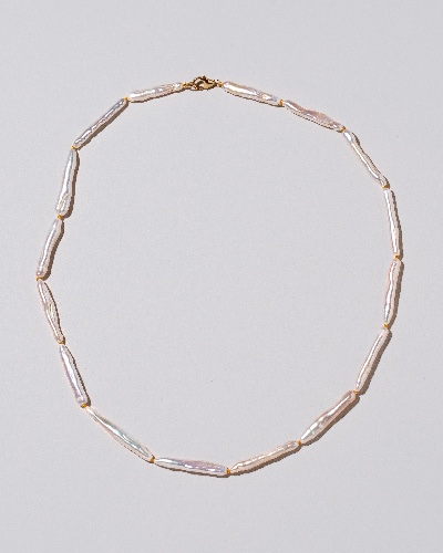 Stick Pearl Strand Necklace | Default Title