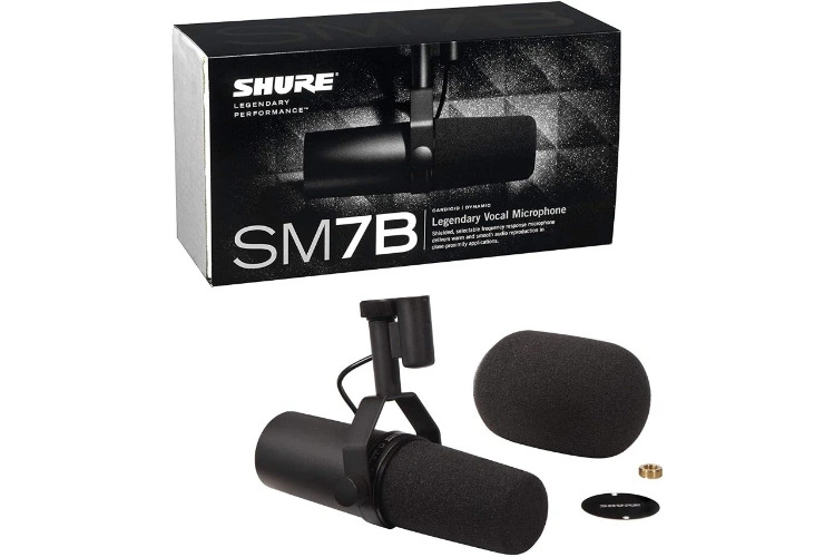 Shure SM7B Dynamic Podcast Microphone