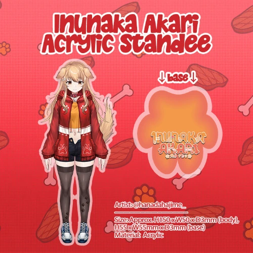 Inunaka Akari Acrylic Standee