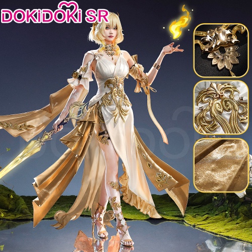 DokiDoki-SR Game Honkai: Star Rail Cosplay Aglaea Costume | Costume Only-M-Order Processing Time Refer to Description Page