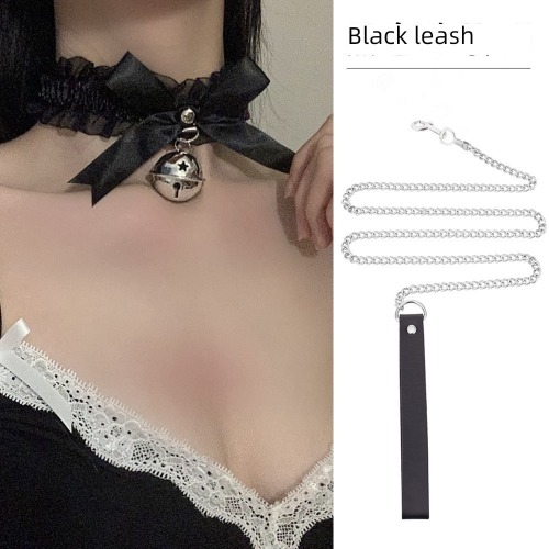Soul Snatch | Parts: Lace Choker with Bell - Big black bell + black chain
