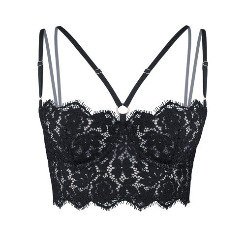 Frisson Bustier Black - 32D/34C / Black