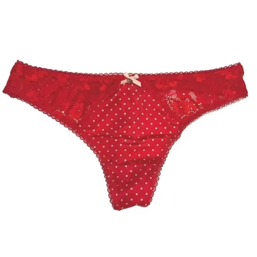 Red panties 