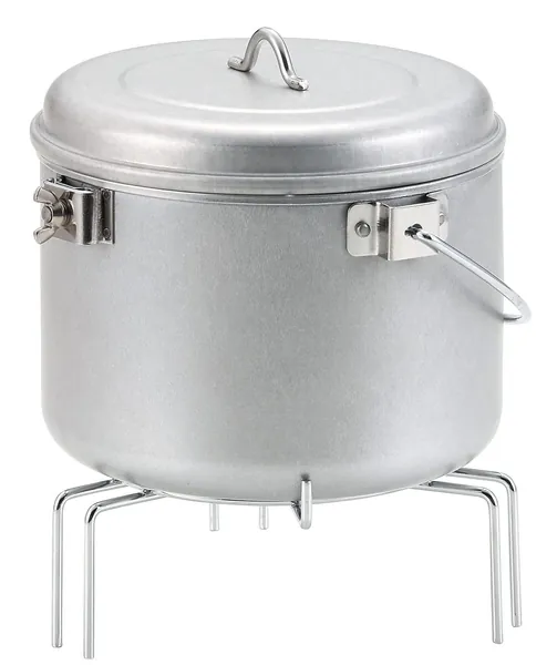 Captain Stag UY-7025 Fire Starter, Extinguisher Pot, Ulster Fire Extinguisher, Size M, Made in Japan, Silver