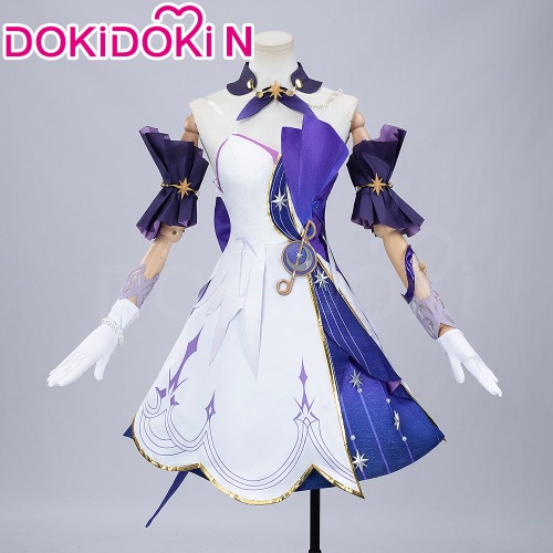 【In Stock】【Size XS-3XL】DokiDoki-N Game Honkai: Star Rail Cosplay Robin Costume | Costume Only-3XL-In Stock