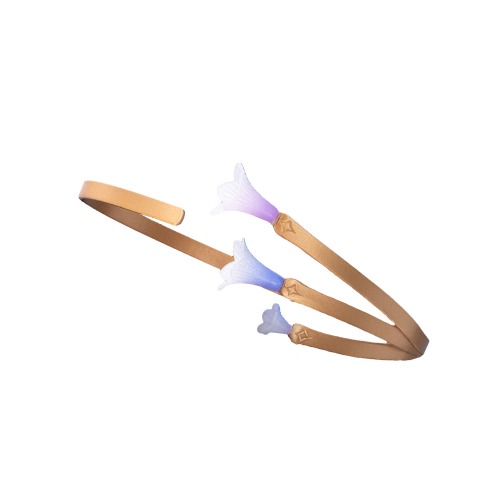 【Wig/ Ear Clip Ready For Ship】DokiDoki Game Honkai: Star Rail Cosplay Robin Wig Long Curly Blue Gradient Hair / Earring / Ear Feather Hair Clips/ Wreath Headpiece | Wreath Headpiece Only-In Stock