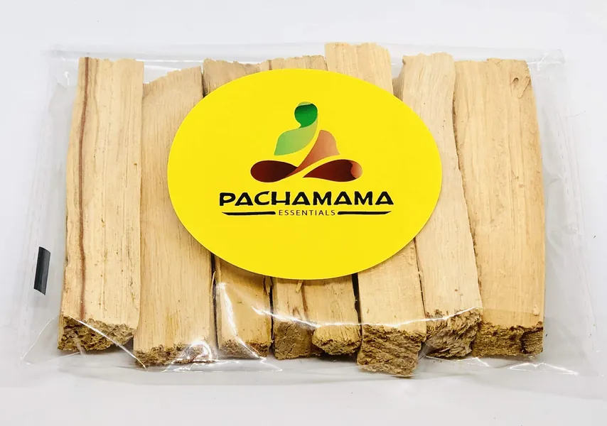 Pachamama Essentials Premium Palo Santo Holy Wood Incense Sticks from Peru, for Purifying, Cleansing, Healing, Meditating, Stress Relief. 100% Natural and Sustainable, Wild Harvested. (6) - 6