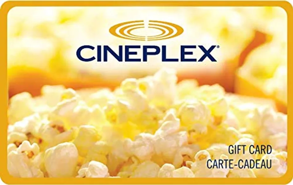 Cineplex Gift Card - Email Delivery - 