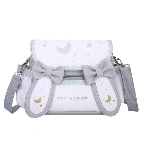 Star Bunny Lolita Purse - Grey