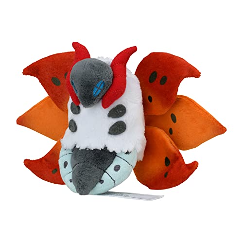 Pokemon Center Original 637 Plush Pokemon Fit Sitting Cuties Volcarona