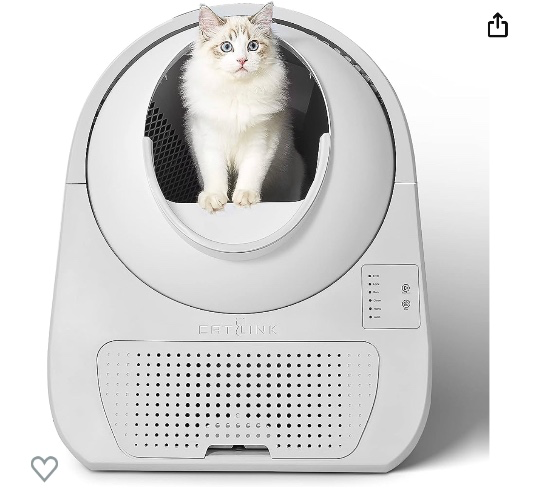 cat litter robot 😱