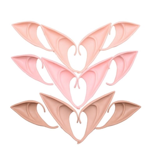 Elf Ears - Normal Pink (4.5cmx10cm)