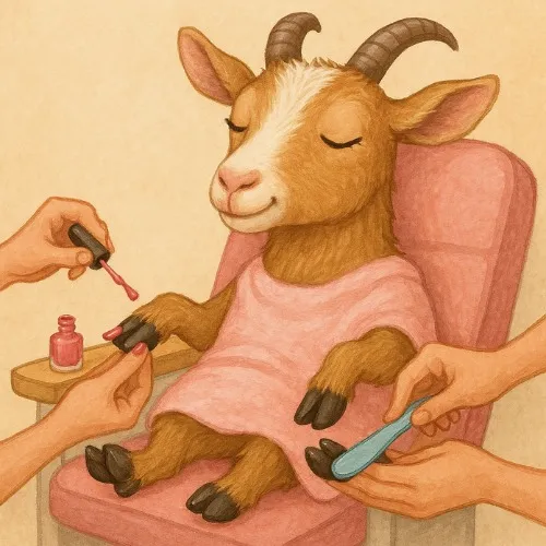 Spoil me to :mani and pedi 💅