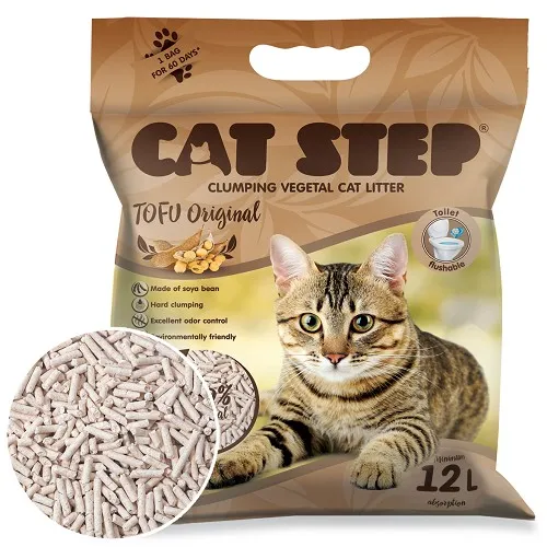 Cat Step Tofu Cat Litter Original 12l