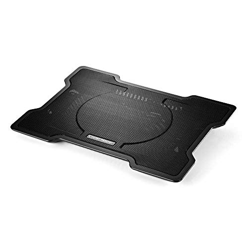 Cooler Master NotePal X-Slim Ultra-Slim Laptop Cooling Pad with 160mm Fan (R9-NBC-XSLI-GP),Black X-Slim - Laptop Cooler - Notepal X-Slim