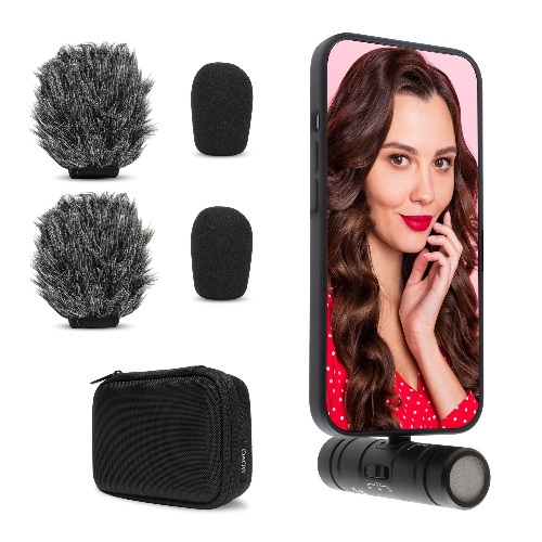 DoubleMic-DI | Dual Capsule Microphone for iPhone | Movo