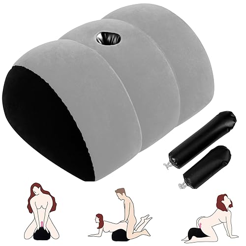 Dildo Mount Dildo Pillow Sex Position Pillow for Adults Sex Furniture Sex Toys for Women Dildo Chair Sex Toy Mount Couples Women - Gray