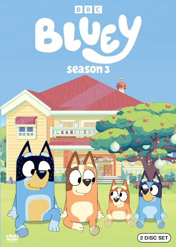 Bluey Season Three DVD  NEW