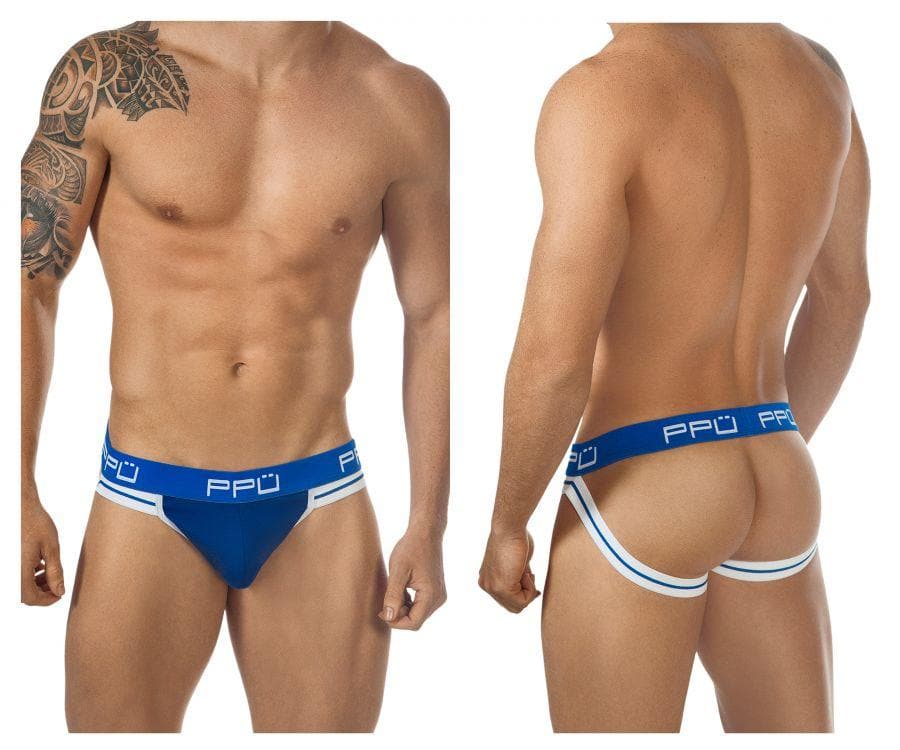 PPU 0965 Jockstrap - Blue / M