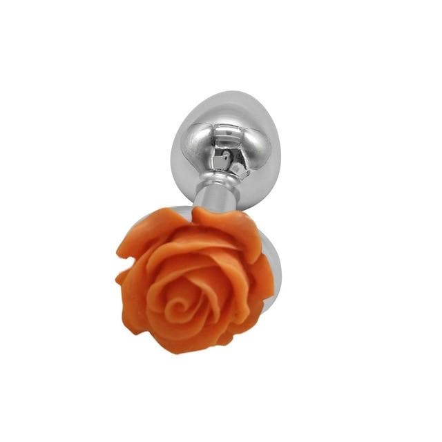 Rose Bud Plugs - Orange