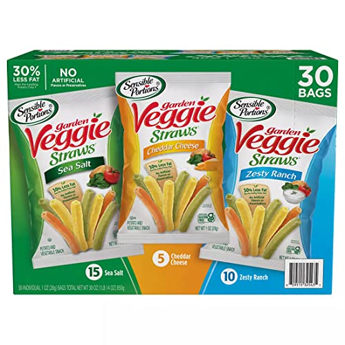 Sensible Portions Veggie Straws Variety Pack 30ct