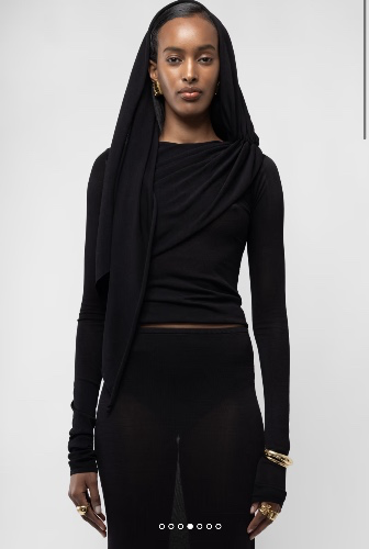 Slanted Long Sleeve Top - Arakii