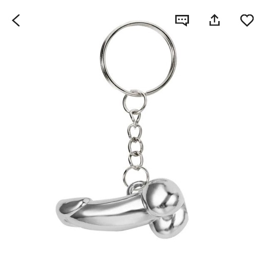 Penis Key Chain