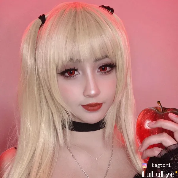 Mystery Red Cosplay Contact Lenses