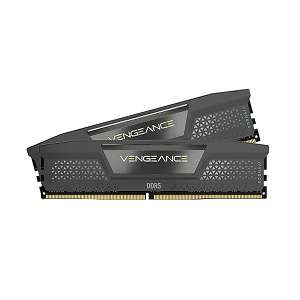 CORSAIR VENGEANCE DDR5 RAM 32GB (2x16GB) 6000MHz CL36-44-44-96 1.35V AMD EXPO Intel XMP 3.0 Computer Memory – Grey (CMK32GX5M2E6000Z36)