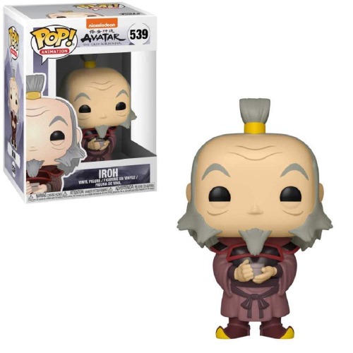 Funko Pop! Animation: Avatar - Iroh with Tea Toy, Multicolor - 