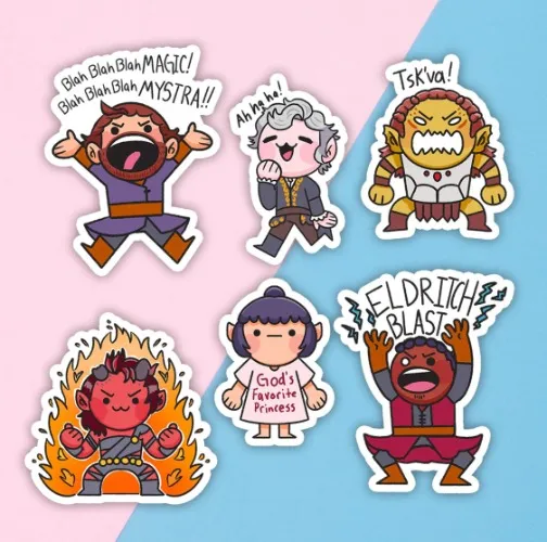 Laminated BG3 Sticker