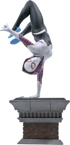 Marvel Gallery: Spider-Gwen (Handstand Version) PVC Figure, Multicolor, 11 inches - 