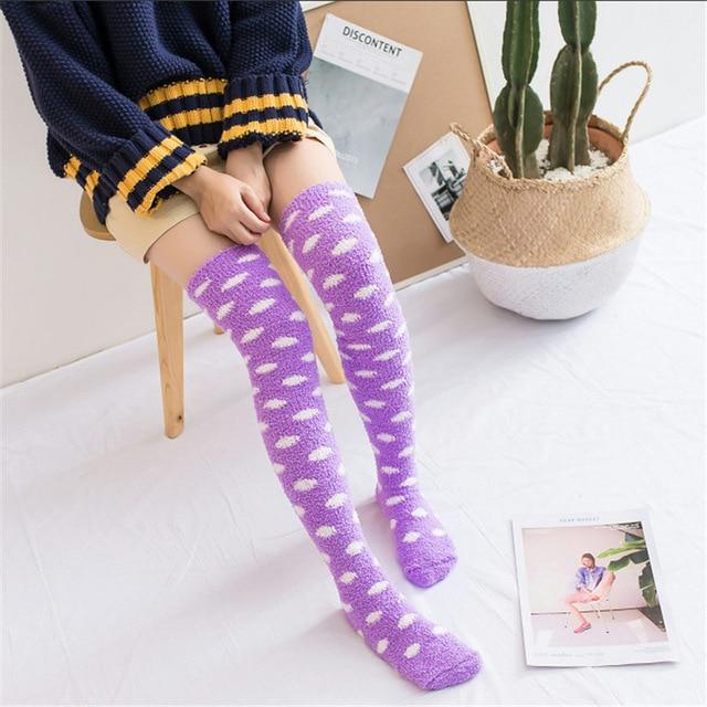 Lavender Mist Thigh Highs