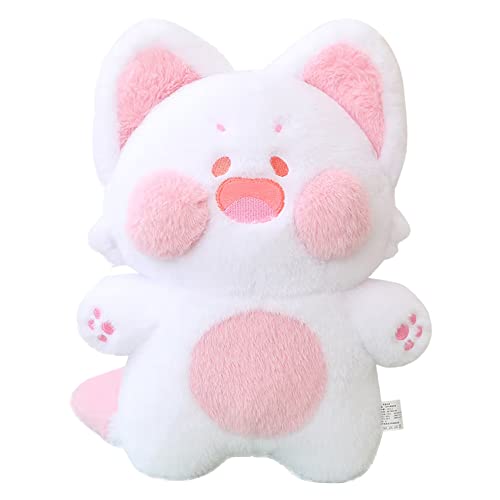 Galatee Cute Cat Plush Toy Cat Stuffed Animal Plush Soft Cat Plushie Pillow Gifts for Adults and Kids(15.7" Pink) - Pink - 15.7"